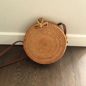 Round Straw Bag